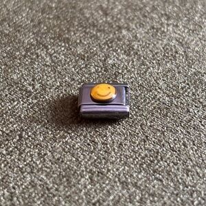 🙂 Vintage Smiley Face Italian bracelet single charm (2003)